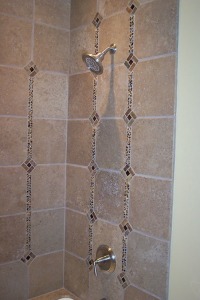 Porcelain & Stone Tile, Shower